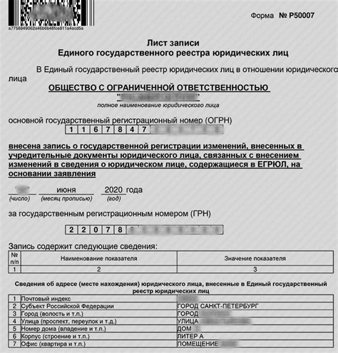 Смена юридического адреса ООО СПб цена | стоимость услуг в СПб