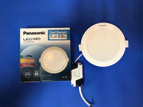 Jual Downlight Led Panel 6w Panasonic Neo Di Seller PLAZA LISTRIK