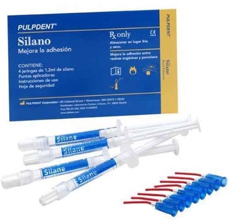 SILANO ADHESIVO PORCELANA DENTAL 4x1 2ml CLARBEN DJL Dental