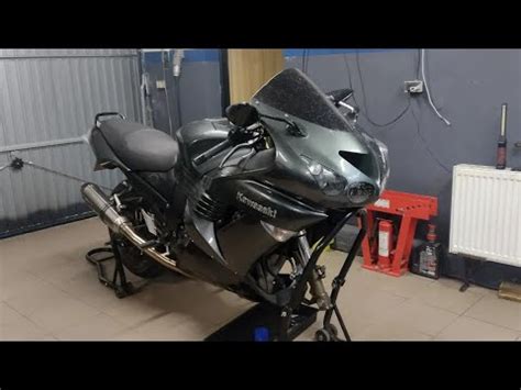 Kawasaki Zzr I Kilkunastoletni Olej W Lagach Youtube