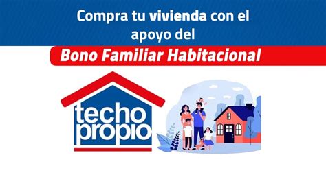 Bono Familiar Habitacional C Mo Solicitar El Apoyo Del Programa Techo