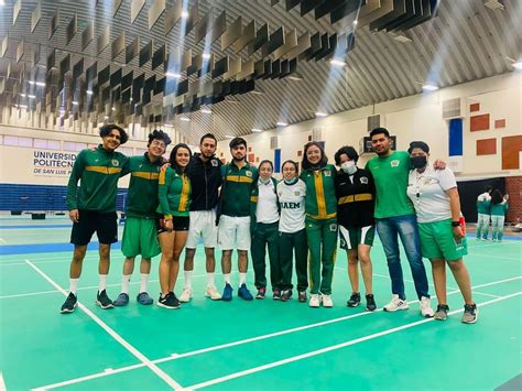 PRESENTE BADMINTON UAEM EN LA UNIVERSIADA NACIONAL MM TOLUCA