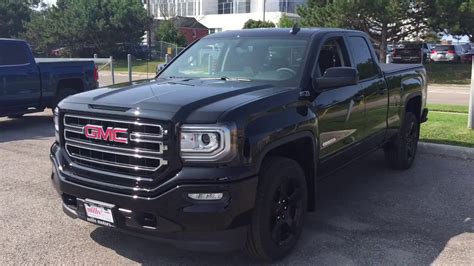 2018 GMC Sierra 1500 SLE Elevation Z71 Suspension Kodiak Black Oshawa