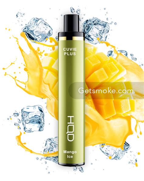 Mango Ice HQD Cuvie Plus Disposable Vape Get Smoke