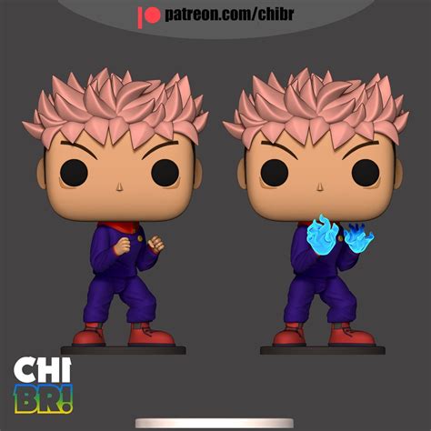 Yuji Itadori Jujutsu Kaisen Funko 3d Model 3d Printable Cgtrader