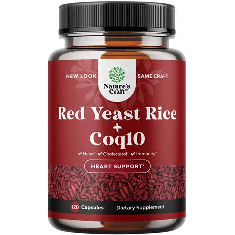 Buy Red Yeast Rice With Coq Supplement Extra Strength Citrinin Free