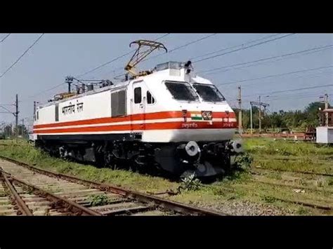 1st Aerodynamically Designed 3 Phase WAP 5 Passenger Electric Loco In