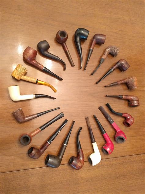 20 Vintage Estate Pipes Pipe Collection Names Include Dr Etsy