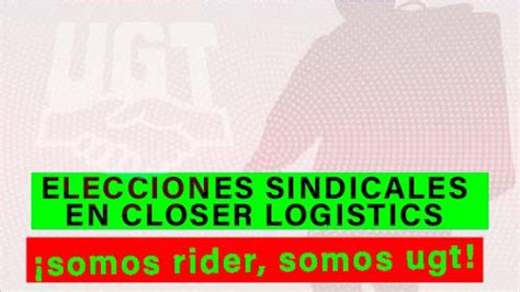 Video Somos Rider Somos Ugt Elecciones Sindicales En Closer