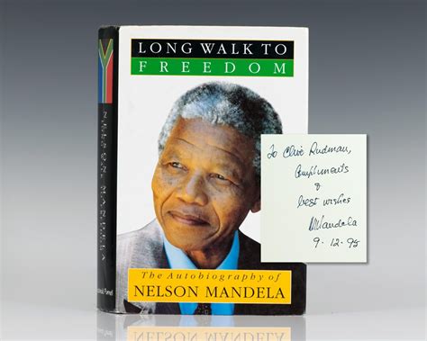 Long Walk To Freedom Nelson Mandela First Edition Signed Rare