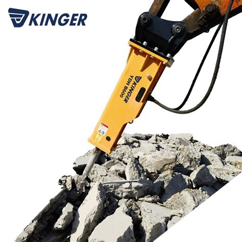 Kinger Excavator Side Top Silenced Box Type Breaker Hydraulic Rock