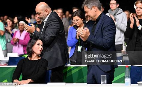 Co-leader of Germany's Green party Omid Nouripour and German Minister... News Photo - Getty Images