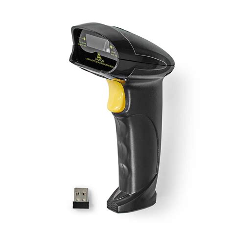 Nedis 1D Laser Barcode Scanner Wireless BSCNW1D100BK Achat