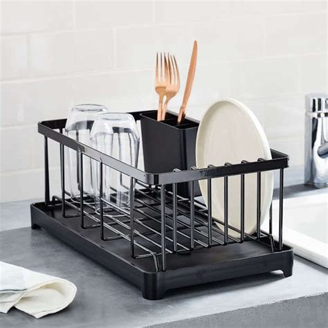 Five Favorites Chic Black Dish Drainers Remodelista