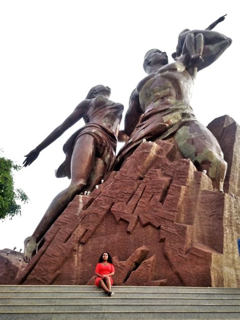 African Renaissance Monument in Senegal : r/HumanForScale