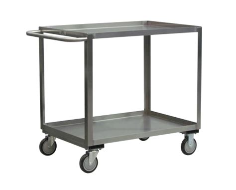 Model Xb Stainless Steel Service Carts With Shelves And Lb