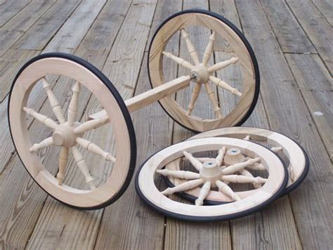 Small Wagon Wheel Set Complete With Axles Wagon Wheels Candy Cart