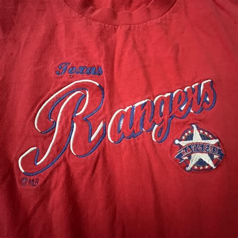 Vintage texas rangers tee - Depop