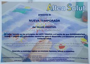 Nueva Temporada 2017 2018 De Arteterapia Altea Salut Clinica De