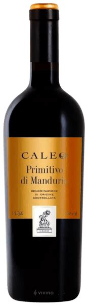 2019 Caleo Primitivo Di Manduria Vivino US