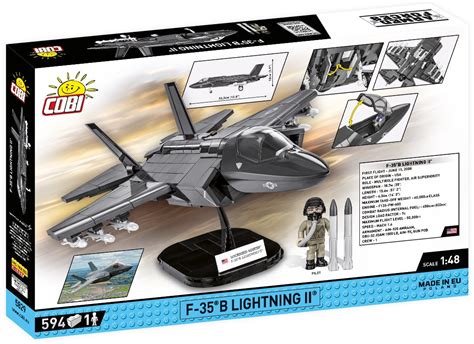 COBI F-35B Lightning II Fighter Jet: Set #5829 — buildCOBI.com Cobi Building Sets