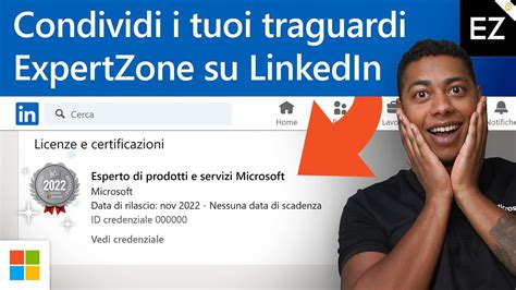 Sfoggia Su LinkedIn Le Tue Certificazioni Microsoft ExpertZone Guida