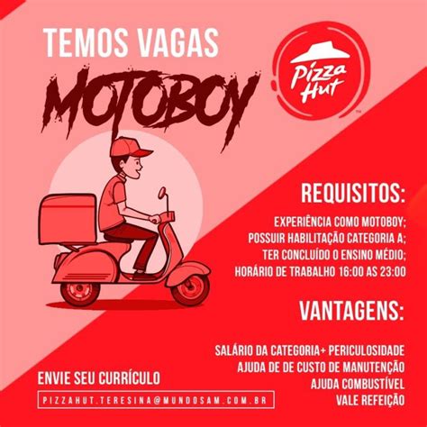 Motoboy Em Teresina Pi Themos Vagas Empregos E Est Giosthemos