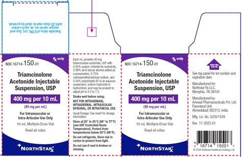 Dailymed Triamcinolone Acetonide Injection Suspension