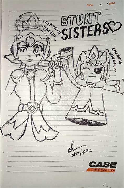 Valkyrie Janet And Empress Bonnie Fanart The Stunt Sisters Duo Be Sure To Upvote If You Like