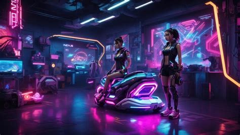 Neon Nexus Ein Cyberpunk Labor F R Futuristische Erfindungen Und