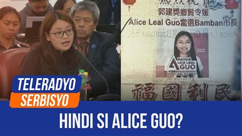 Alice Guo Denies First Chinese Mayor Of Bamban Newspaper Ad