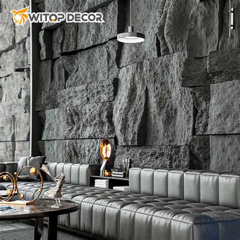 Lightweight Pu Stone Panel Wall D Polyurethane Decorative Wall Board