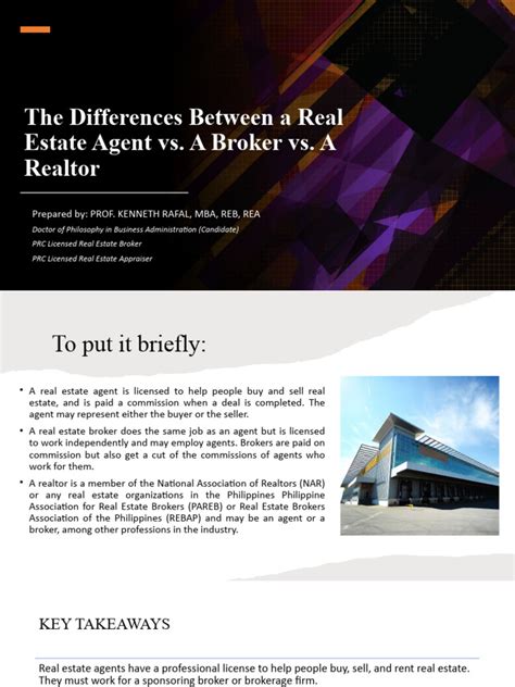 The Differences Between A Real Estate Agent Vs Pdf Real Estate