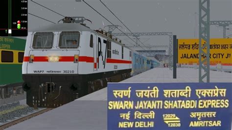 12030 AMRITSAR NEW DELHI SWARNA JAYANTI SHATABDI EXPRESS Gaming