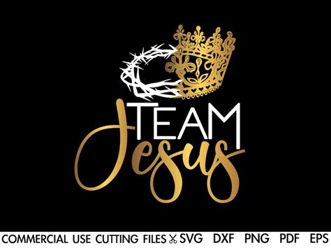 Team Jesus SVG Jesus SVG The Lord Svg God Svg Christian Svg