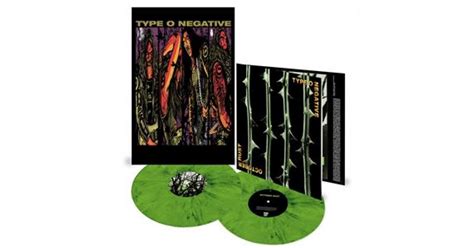 October Rust 25th Anniversary Green And Black Mixed Vinyl Type O