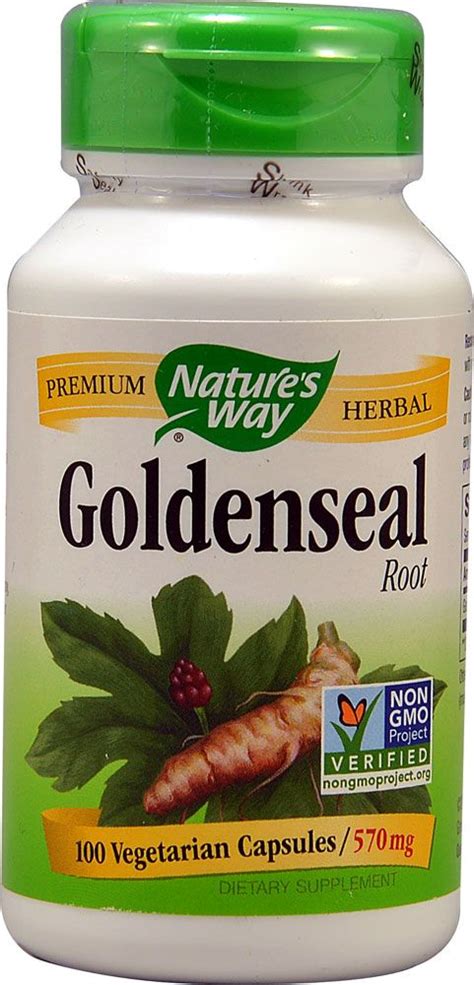 Nature S Way Goldenseal Root Traditional Digestive Support Mg