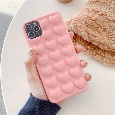 Bubble Hearts Iphone Case Finishifystore