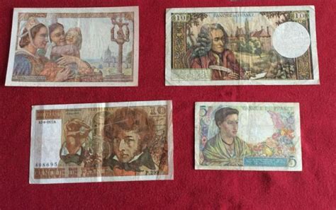 Troc Echange Lot De Billets Anciens Francais Sur France Troc