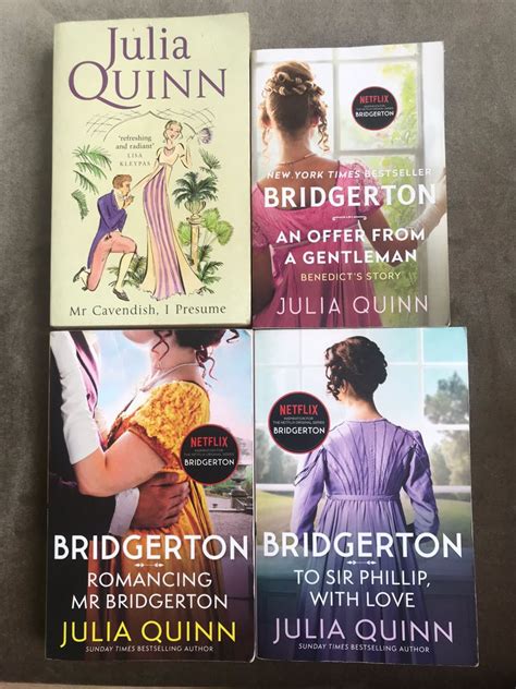 Julia Quinn Bridgerton Series Romance, Hobbies & Toys, Books ...