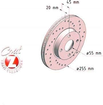 Tarcza Hamulcowa Zimmermann Tarcze Hamulcowe Szt Mazda Mx