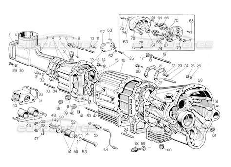 Lamborghini Countach 5000 Qv 1985 Part Diagrams