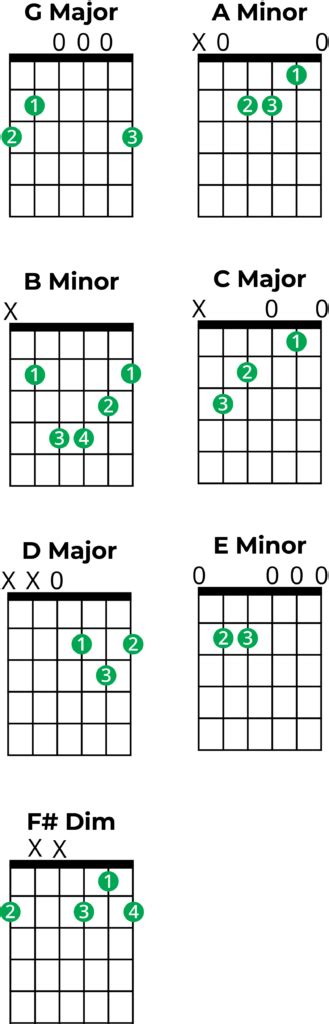 Chords In G Major A Music Theory Guide