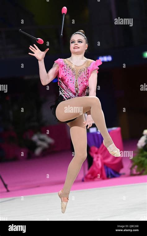 Callan Mcalpine Irl During Rhythmic Gymnastics Fig World Cup 2022