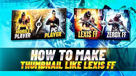 HOW TO MAKE THUMBNAIL LIKE ITLOOT01 HOW TO MAKE 1 VS 1 THUMBNAIL