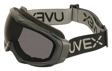 HONEYWELL UVEX Safety Goggles: Anti-Fog /Anti-Scratch, Direct, Gray, Black, Universal Eyewear ...