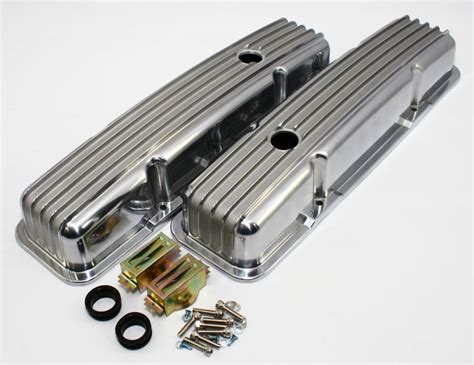 SB SBC 327 350 Retro Small Block Chevy Finned Aluminum Short Style