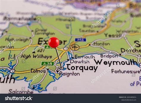torquay torquay map close torquay map stock photo  shutterstock