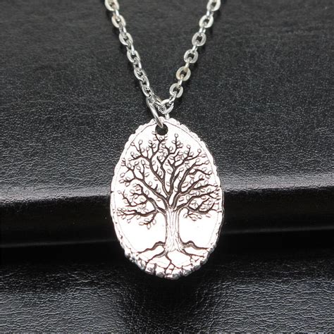 Pendentif Homme Arbre De Vie Bijou Unique L Gant