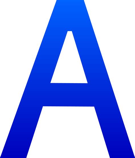 Letter A Clip Art - ClipArt Best